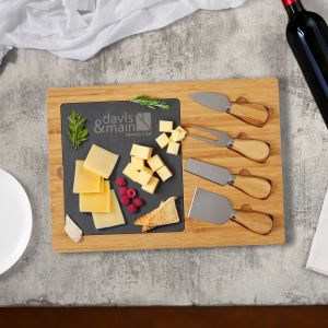Slate Cheese Board Set