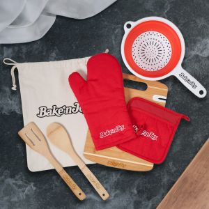 Deluxe Silicone & Bamboo Kitchen Kit