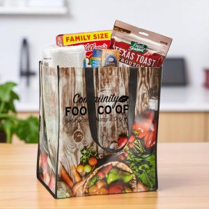 Laminated Grocery Tote